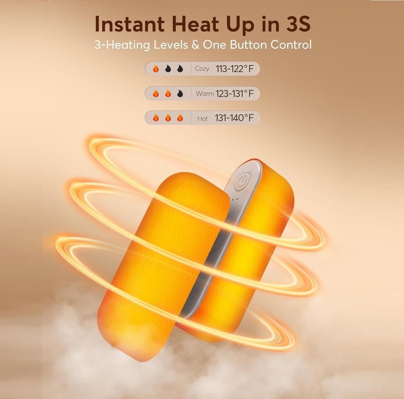 Magnetic Rechargeable Mini Hand Warmer