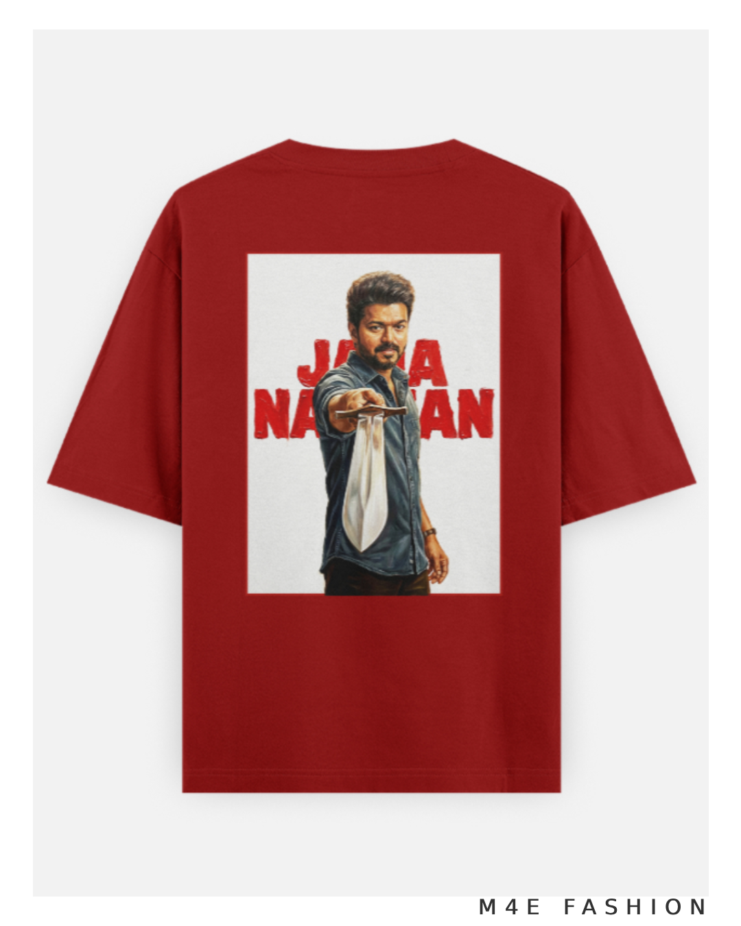Actor Vijay JanaNayakan - Unisex Oversized Classic T-Shirt