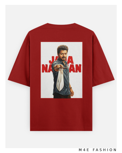 Actor Vijay JanaNayakan - Unisex Oversized Classic T-Shirt